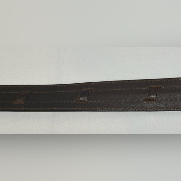 Columbia Genuine Leather  Belt Brown Sz 34 Preowned 11CO0255 - Picture 8 of 16